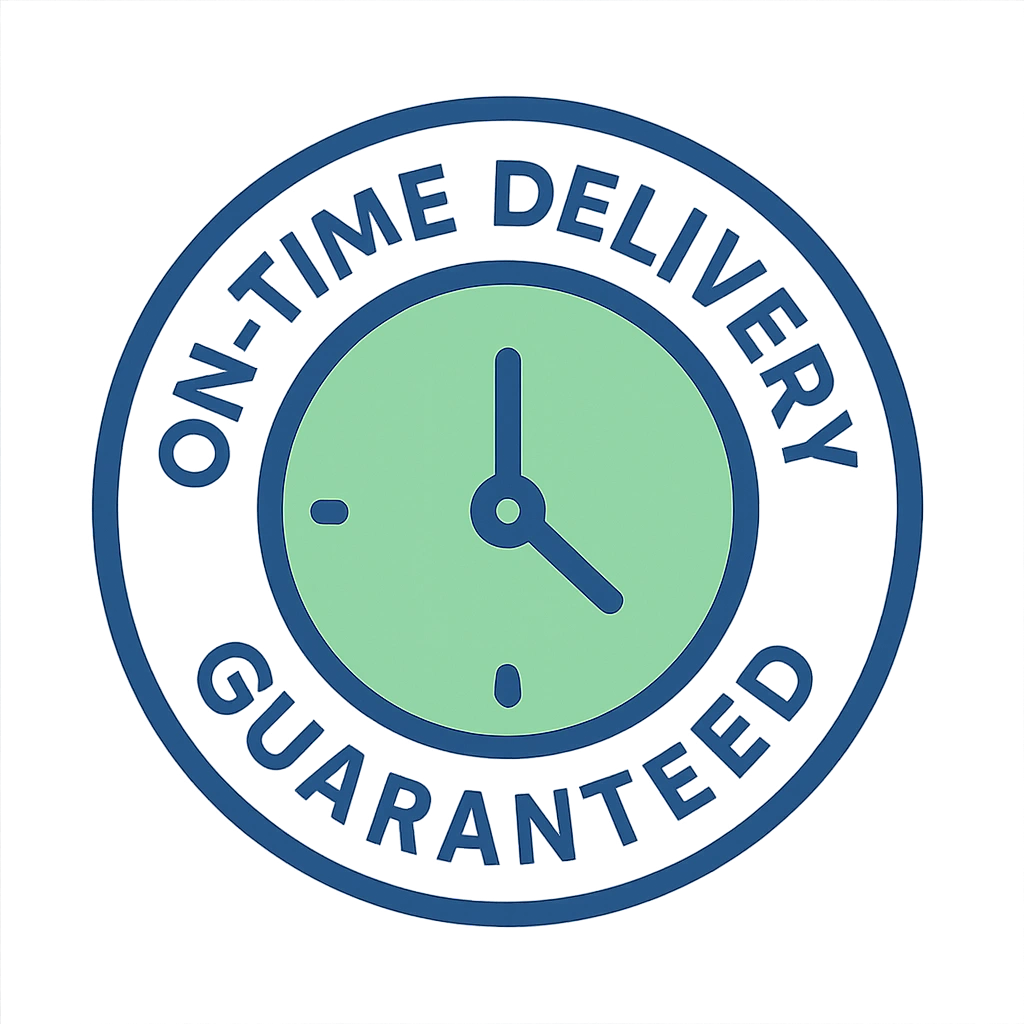 On‑time delivery